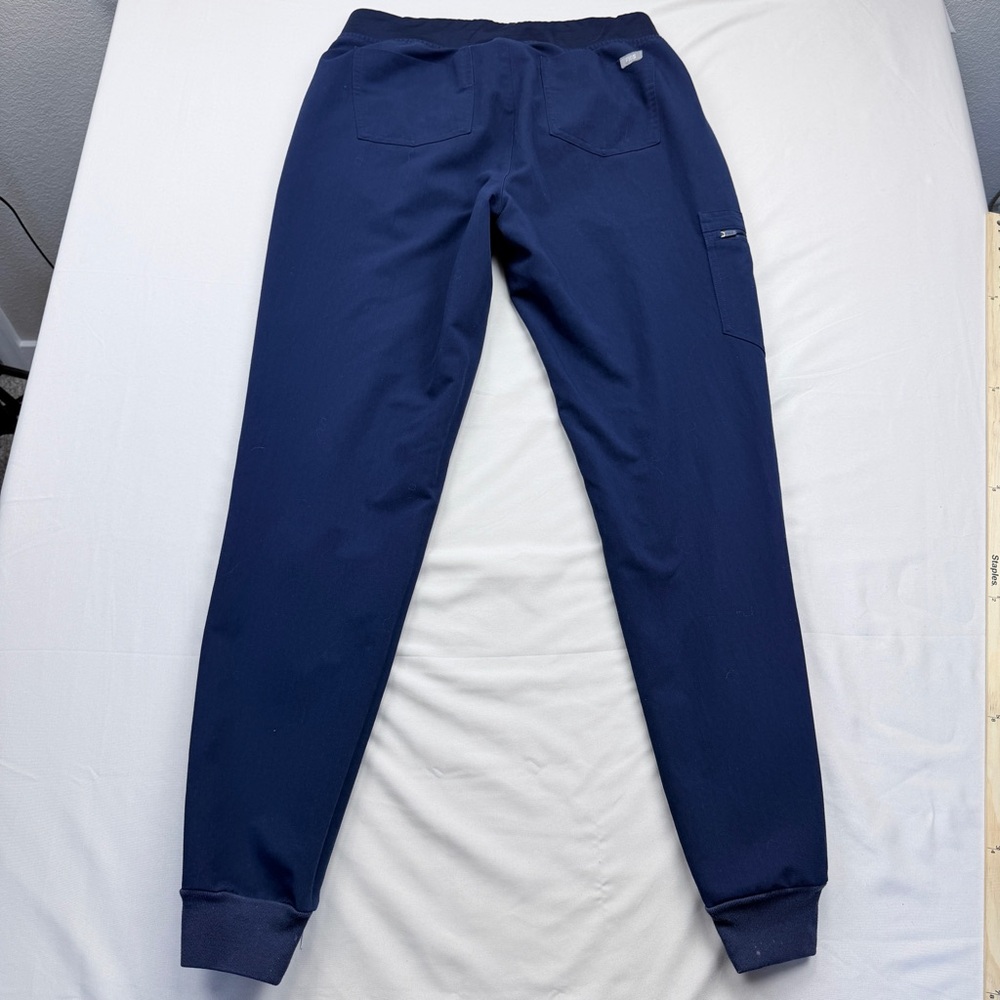 Figs Navy Drawstring Jogger Pants Set of 2 - Picture 8 of 14